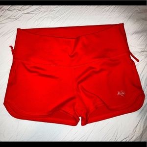 Mika Burnt Orange Yoga Shorts